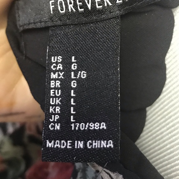 Off the shoulder size large forever 21 dress - Picture 5 of 5